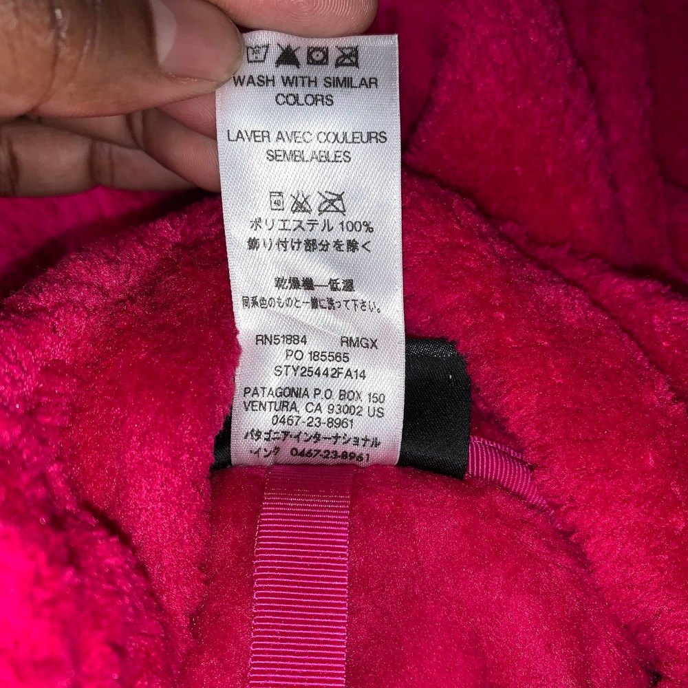 Patagonia Women's Worn Wear Re-Tool Snap-T® Fleece Pullover Polartec jacket - XS - Picture 6 of 7